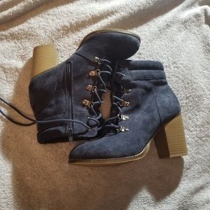 Chunky heel boots